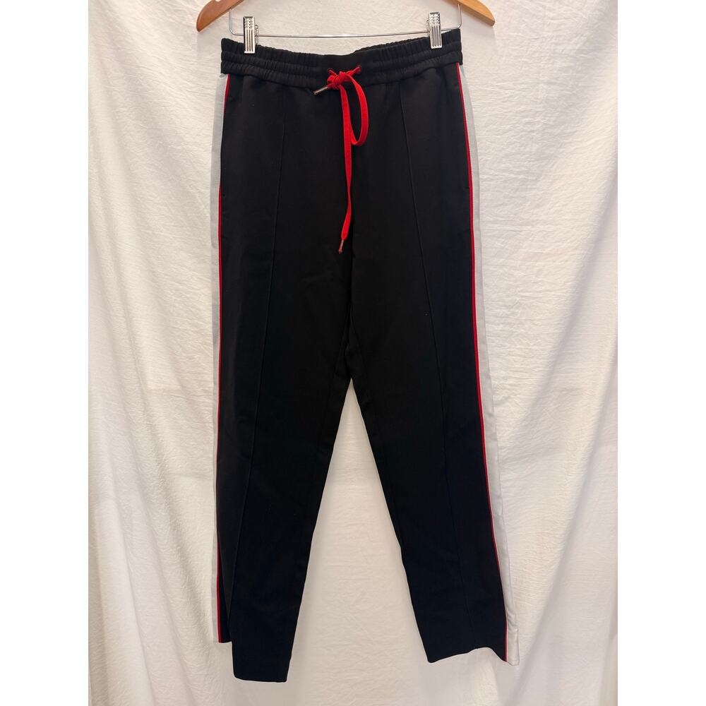 RUMERE Design in Japan Black Red Stripe Trouser Pants‎ Size Medium Cozy Lounge